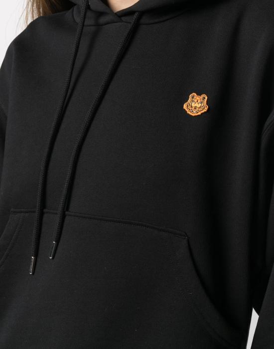  겐조 후드 티셔츠 FB52SW7774ML99 BLACK - KENZO