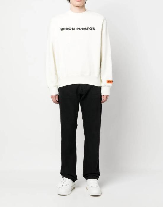  헤론 프레스톤 스웨터 HMBA020S23JER0070110 WHITE - HERON PRESTON