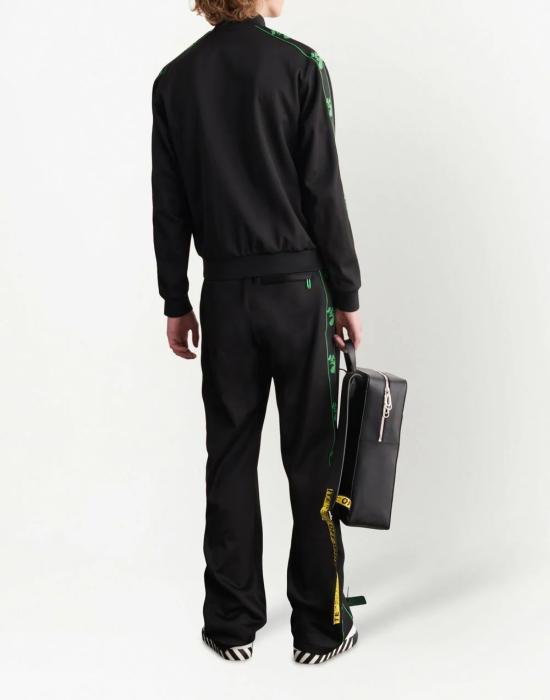 24FW 오프화이트 스웨터 OMBD043F22FAB0021010 BLACK - OFF WHITE