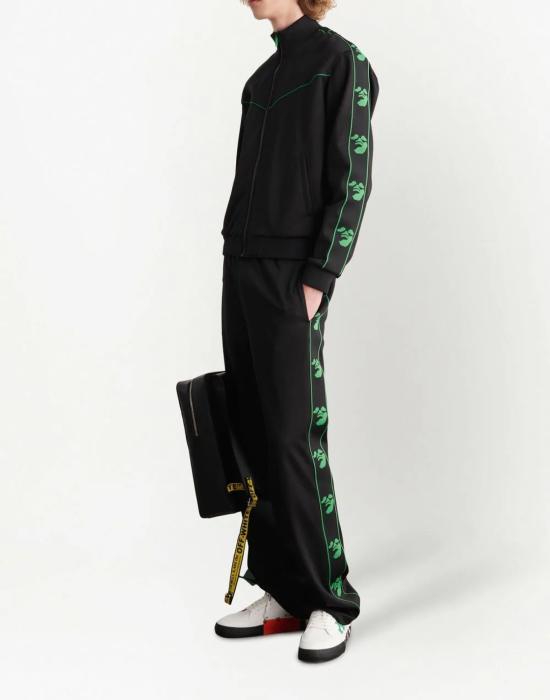 24FW 오프화이트 스웨터 OMBD043F22FAB0021010 BLACK - OFF WHITE