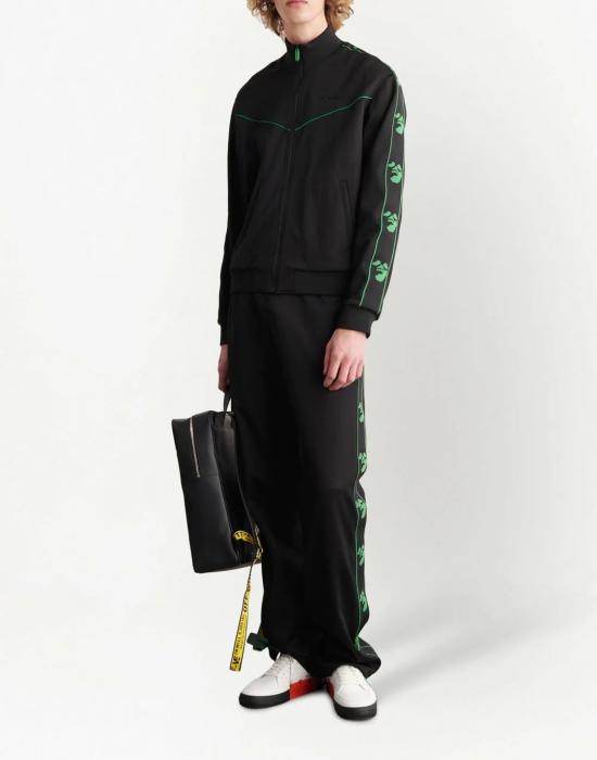 24FW 오프화이트 스웨터 OMBD043F22FAB0021010 BLACK - OFF WHITE