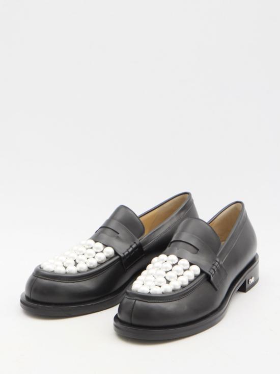  마흐앤마흐 뮬/슬리퍼 PF24 S0776 30CLF B02 BLACK - MACH&MACH