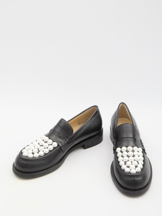  마흐앤마흐 뮬/슬리퍼 PF24 S0776 30CLF B02 BLACK - MACH&MACH