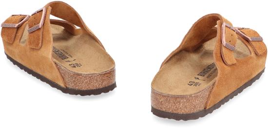  버켄스탁 샌들 1027162MINK LEATHER BROWN - BIRKENSTOCK