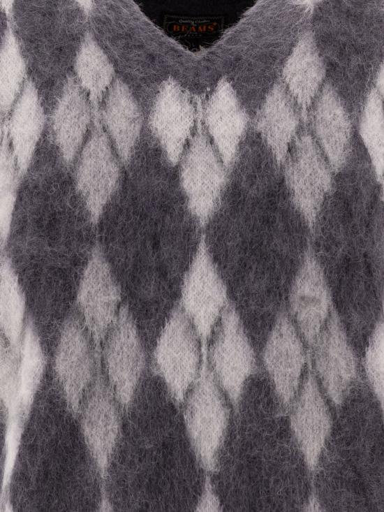24FW 빔스 니트 베스트 3805004504815 GREY - BEAMS