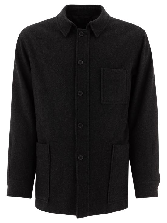  캡틴 선샤인 자켓 KS24FJK09CHARCOAL BLACK