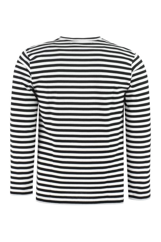 26FW 꼼데가르송 반팔 티셔츠 P1T164 BLACKWHITE - COMME DES GARCONS