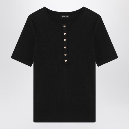 25SS 애니빙 반팔 티셔츠 A 08 10315CO BLK26 BLACK