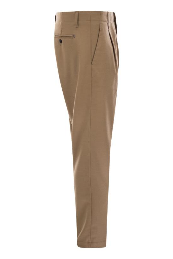  돈답 스트레이트 팬츠 UP630WS0105UXXX 728 CAMEL - DONDUP