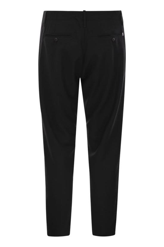 돈답 스트레이트 팬츠 UP630WS0105UXXX 999 BLACK - DONDUP