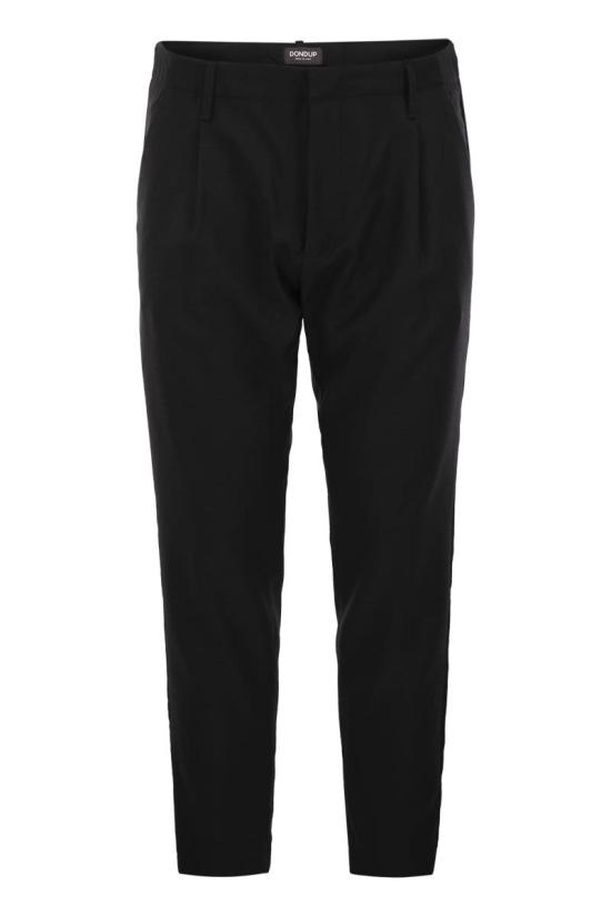  돈답 스트레이트 팬츠 UP630WS0105UXXX 999 BLACK