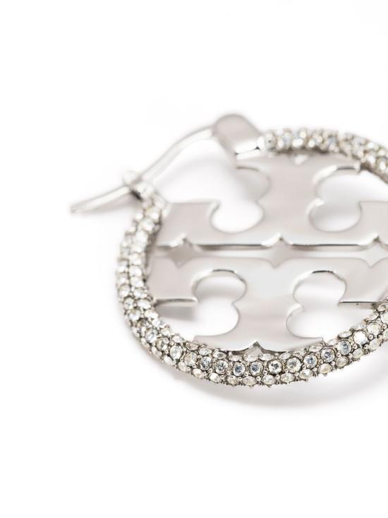  토리버치 이어링 148178042 TORY SILVER CRYSTAL - TORY BURCH