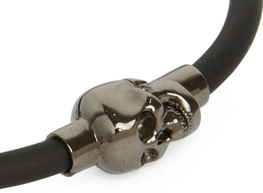 24FW 알렉산더 맥퀸 브레이슬릿 7058461AAJJ1000 BLACK - ALEXANDER MCQUEEN