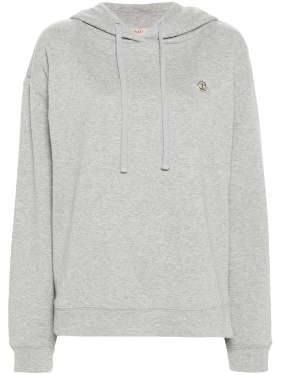  트윈셋 후드 티셔츠 242TP24900082M GRIGIO MEDIO