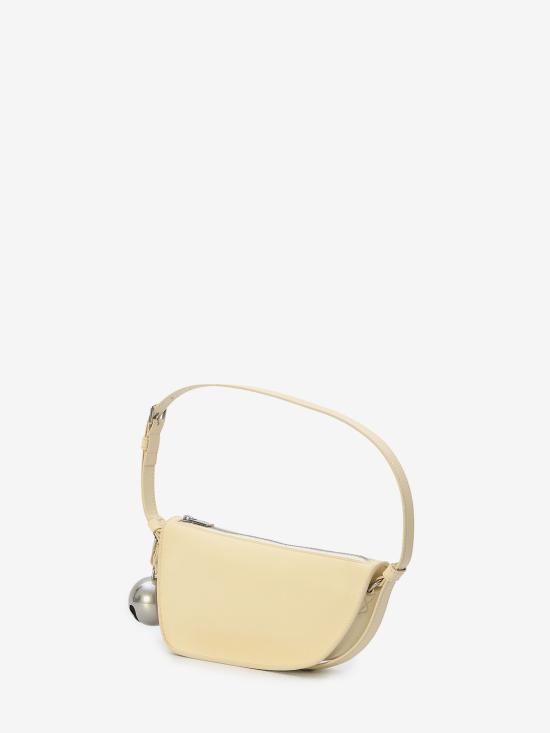  버버리 쉴드 미니 레더 숄더백 8075852A4477 PEARL - BURBERRY
