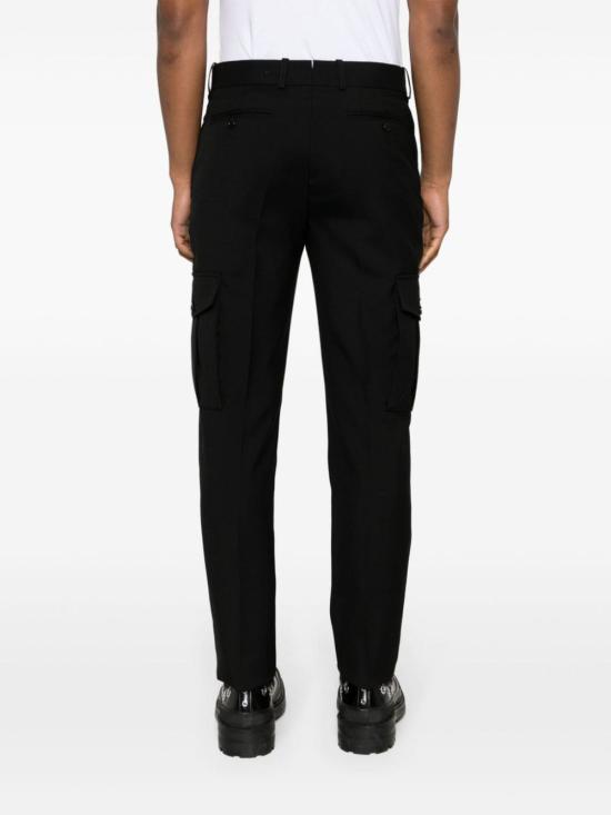  알렉산더 맥퀸 스트레이트 팬츠 774166QUAAC1000 BLACK - ALEXANDER MCQUEEN
