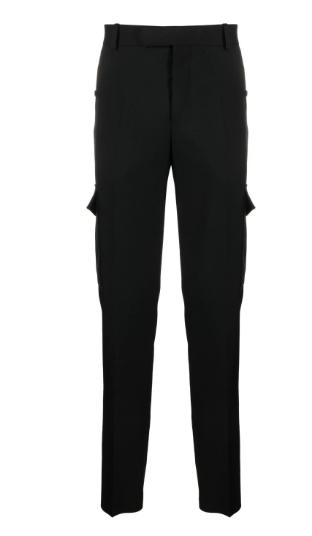  알렉산더 맥퀸 스트레이트 팬츠 774166QUAAC1000 BLACK - ALEXANDER MCQUEEN