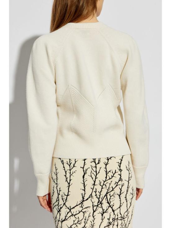  알렉산더 맥퀸 스웨터 798349Q1BAP9004 WHITE - ALEXANDER MCQUEEN