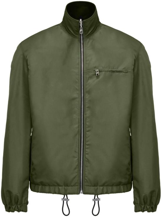  알렉산더 맥퀸 집업 니트 766091QTAAR0519 BLACK KHAKI