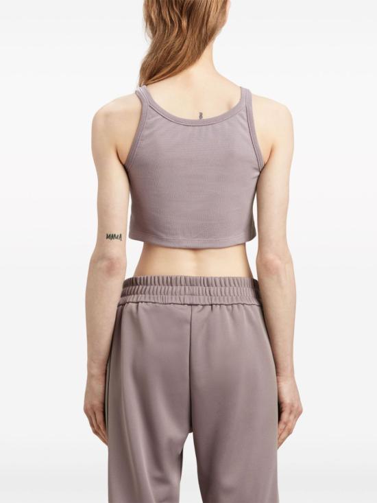  팜앤젤스 민소매 티셔츠 PWAD060S24FAB0023603 LILAC OFF WHITE - PALM ANGELS