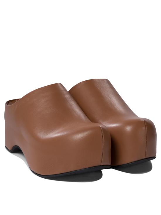 25SS 마르니 뮬/슬리퍼 SBMS009704P362800M81 BROWN - MARNI