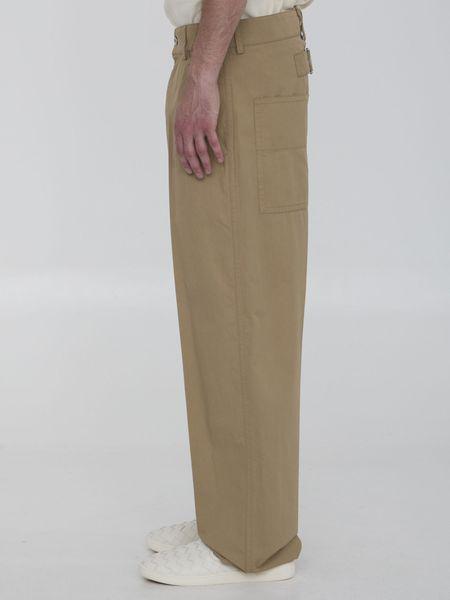  보테가베네타 스트레이트 팬츠 784201V4CS0 9281 Beige - BOTTEGA VENETA