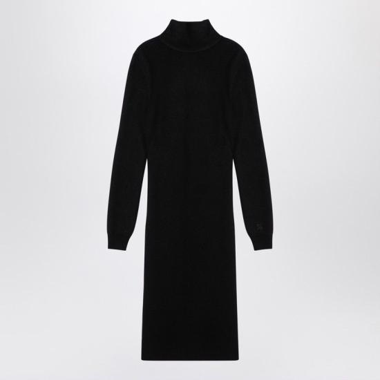 24FW 지방시 미디 원피스 BW229G4ZN9 001 black