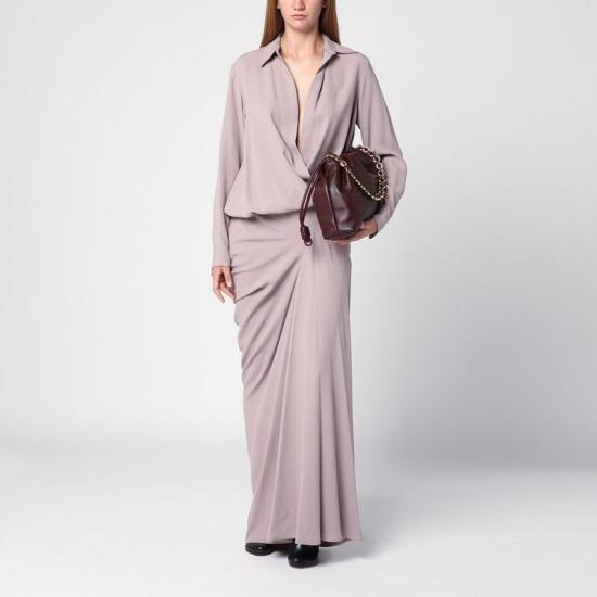  드리스 반 노튼 롱 스커트 0108109067 313 PINK - DRIES VAN NOTEN