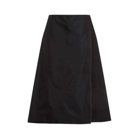  마르니 미디 스커트 GOMA0678SUUTN923 00N99 BLACK