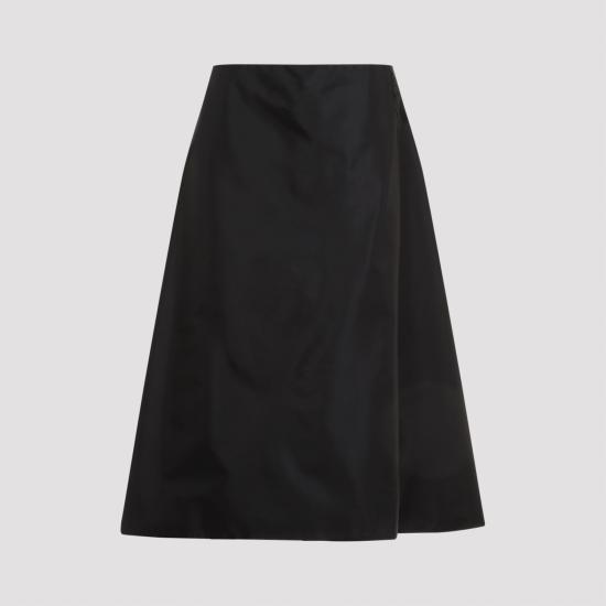  마르니 미디 스커트 GOMA0678SUUTN923 00N99 BLACK - MARNI