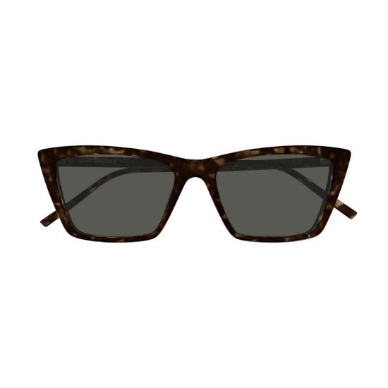  생로랑 선글라스 SL 737 MICA THIN 002 Havana - SAINT LAURENT