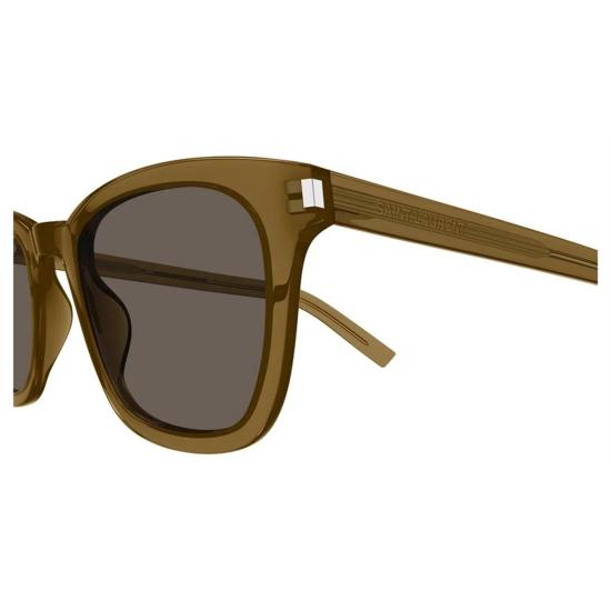  생로랑 선글라스 SL 716 SLIM 005 Brown - SAINT LAURENT