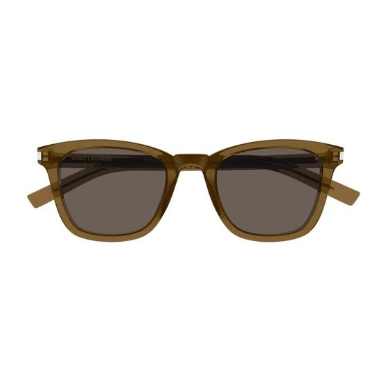  생로랑 선글라스 SL 716 SLIM 005 Brown - SAINT LAURENT