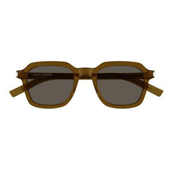  생로랑 선글라스 SL 715 SLIM 005 Brown - SAINT LAURENT