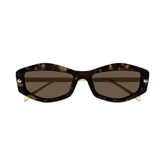  알렉산더 맥퀸 선글라스 AM0482S 002 Havana - ALEXANDER MCQUEEN