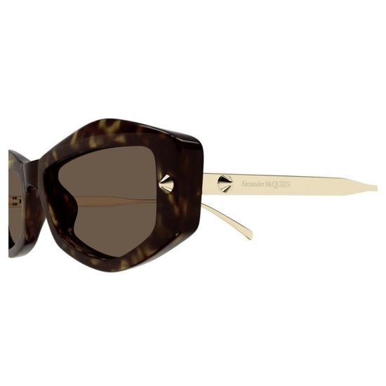  알렉산더 맥퀸 선글라스 AM0482S 002 Havana - ALEXANDER MCQUEEN