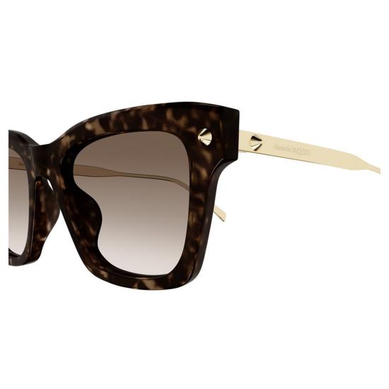  알렉산더 맥퀸 선글라스 AM0483S 002 Havana - ALEXANDER MCQUEEN