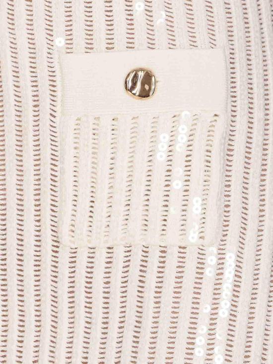  셀프 포트레이트 미디 스커트 126SKWHITE White - SELF PORTRAIT