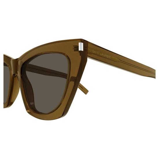  생로랑 선글라스 SL 214 KATE 034 Brown - SAINT LAURENT