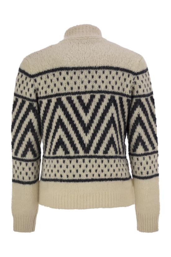 24FW 페세리코 집업 니트 R59375F03 C03 NATURAL - PESERICO