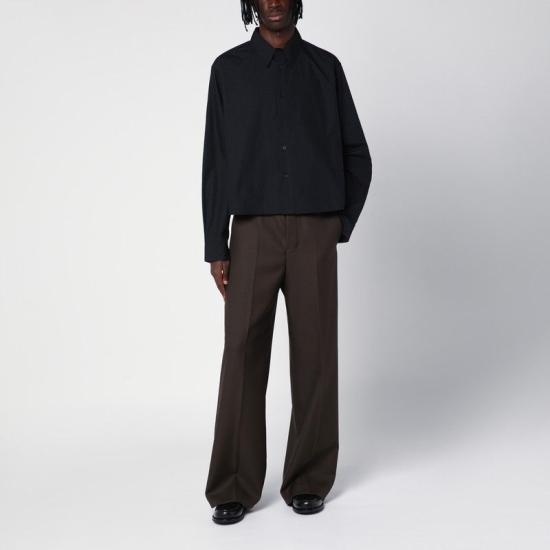  뉴 암스테르담 서프 어쏘시에이션 긴팔 셔츠 2402017001CO BLK BLACK - NEW AMSTERDAM SURF ASSOCIATION