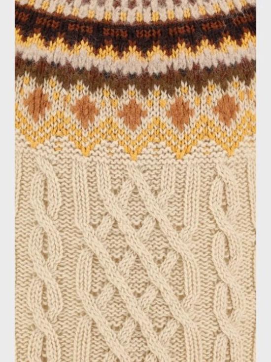 24FW 몽클레어 스웨터 J20979C00004M4503 LIGHTBEIGE - MONCLER