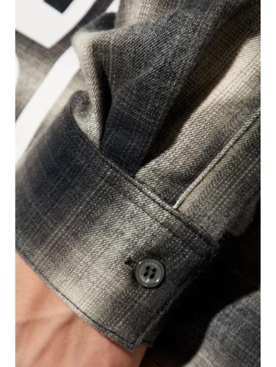  루드 긴팔 셔츠 RHPF24SR02320 BLACKGREY - RHUDE