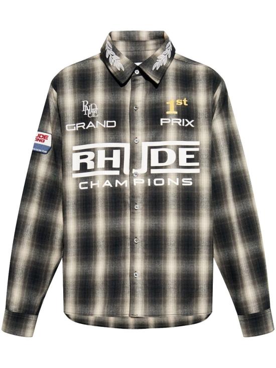  루드 긴팔 셔츠 RHPF24SR02320 BLACKGREY