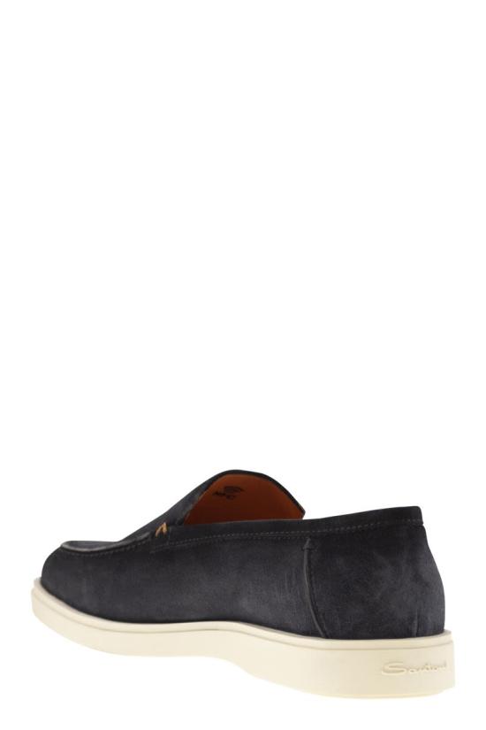  산토니 로퍼 MGDT17824TICBGEX U60 BLUE - SANTONI