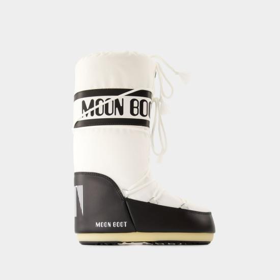  문부츠 아이콘 나일론 부츠 1400440NA02 White