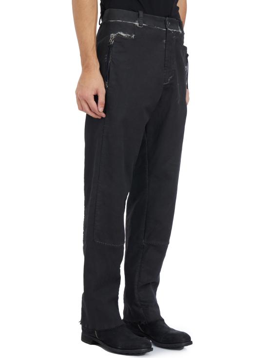 24FW 마스나다 스트레이트 팬츠 IM3363 BLACK - MASNADA