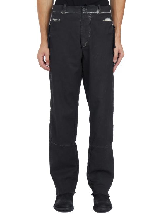 24FW 마스나다 스트레이트 팬츠 IM3363 BLACK - MASNADA