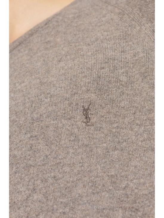  생로랑 카산드라 캐시미어 스웨터 796556YALL22353 Dove Grey - SAINT LAURENT