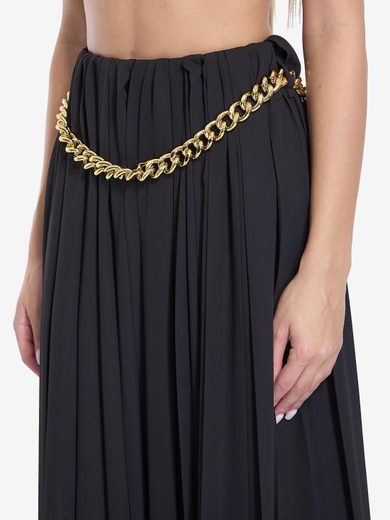  발렌시아가 롱 스커트 808778TGO08 1000 BLACK - BALENCIAGA